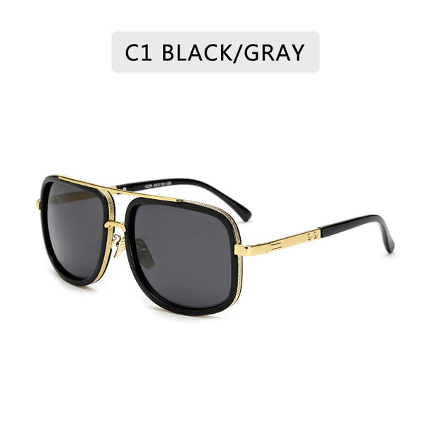 Classic Unisex Big Frame Sunglasses (Different Colors Available) - Plug Fashions