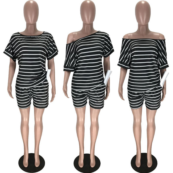 2 Piece Shorts Sweat Suit S-5XL (Different Colors Available) - Plug Fashions