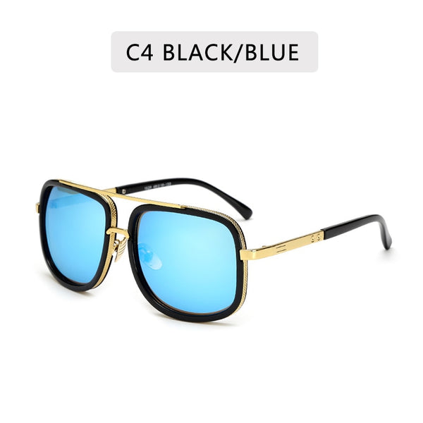 Classic Unisex Big Frame Sunglasses (Different Colors Available) - Plug Fashions