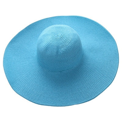 Large Beach Hat (Different Colors Available) - Plug Fashions